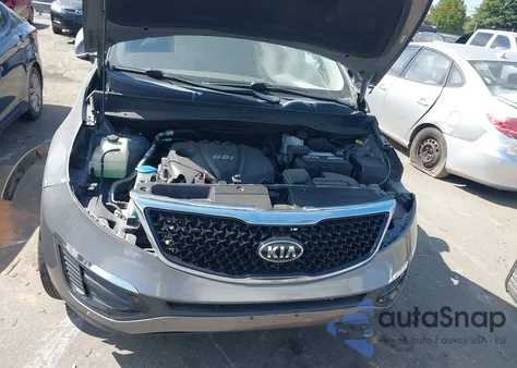2016 Kia Sportage Lx из США, поврежденный, VIN KNDPB3AC4G7867356